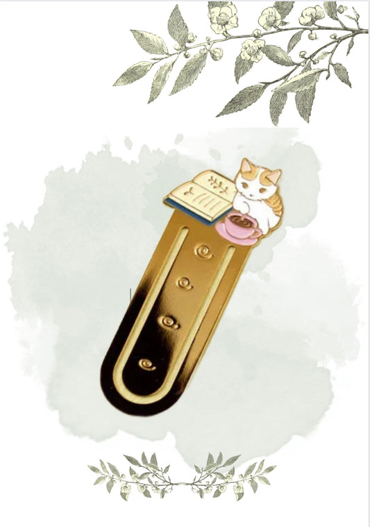 Cute Kitty Metal Bookmarks