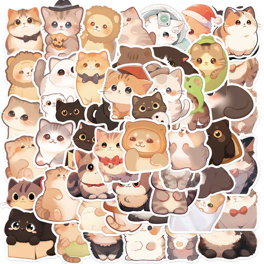 "Cats Are Bundles of Love Wrapped in Fur Coats" Sticker Packs